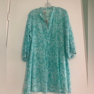 Summer floral tunic